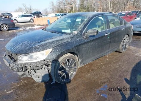 2017 Honda Accord Lx z USA, uszkodzony, nr VIN 1HGCR2F3XHA078647